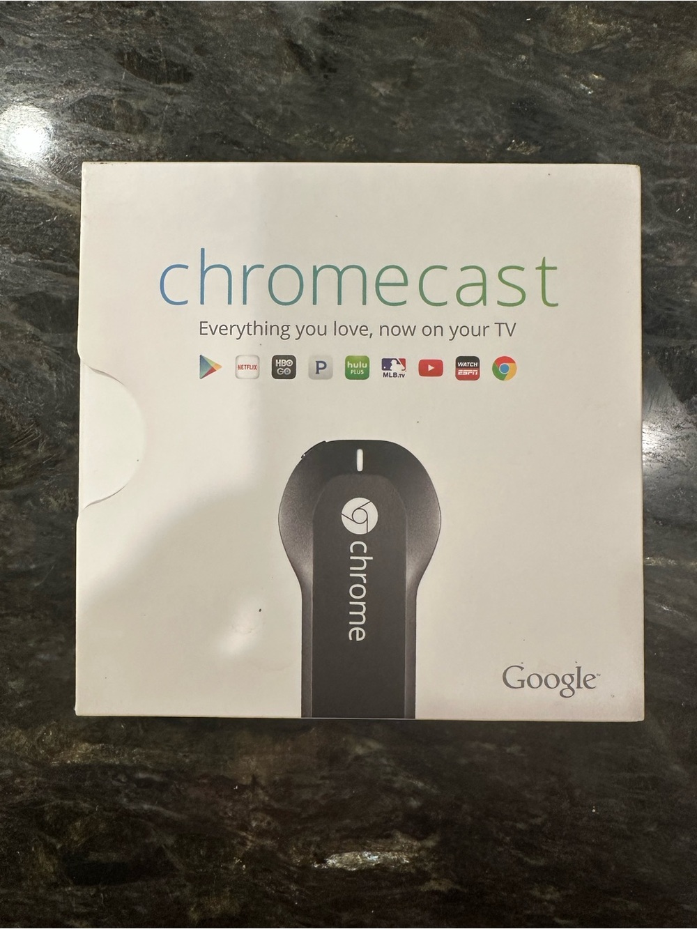 google Chromecast White and Black